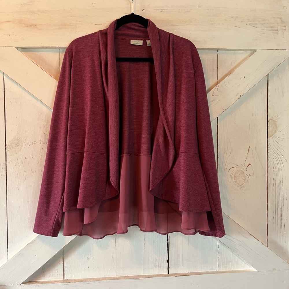 3/$15 LOGO cardigan/blazer